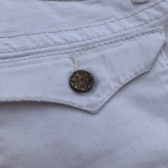 V Christina White Jeans 10 Large Medium - Picture 4 of 6